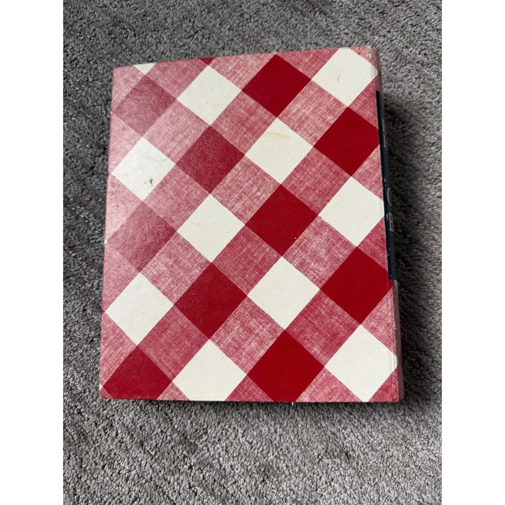 Vintage Better Homes and Gardens New Cook Book 1968 Red Gingham Ring Bound